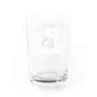 ピテカントロプスの庭の喫茶店クリームソーダガール Water Glass :back