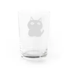 MIe-styleのくろにゃん Water Glass :back