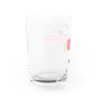 luckyのsummer FIOWER Water Glass :back