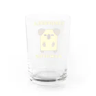 Ａ’ｚｗｏｒｋＳのハココアラ（黄） Water Glass :back