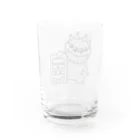 モグモグコウボウの怪獣パドラス Water Glass :back