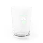 縫央のめろんくりーむそーだ🍒 Water Glass :back