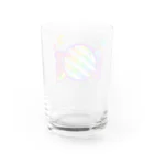 前田悠花｜イラストレーターの★虹色キャンディ★ Water Glass :back