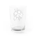 のほほん屋のわちゃわちゃパンダさん Water Glass :back