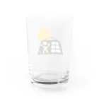 ぽつねん帖のÜto camp シリーズ  Water Glass :back