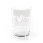 ねこねこまうまうのだらだらメイド Water Glass :back