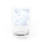 yuucanvasの宇宙アート･水の惑星 Water Glass :back