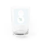 めこのみせのめこしゃけ  ゆきんこver. Water Glass :back