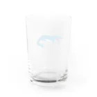 汐雨のふわふわモササウルス Water Glass :back