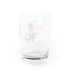 ゆたかの森の風船とレッサーパンダ Water Glass :back