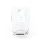 yanyaのねこだるま Water Glass :back