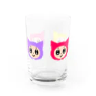 音口あいの音楽研究所のドット絵いもにゃん Water Glass :back