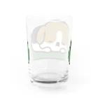 DECORのもちころワンコ　すやすや Water Glass :back