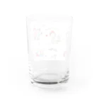 ヤマラ９のクランベリーとからすどりのクリスマス Water Glass :back