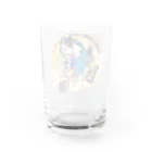 こてこて、コテツ。のワンコ×バイク Water Glass :back