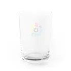 んまつーポスのんまつーポス 逆さlogo Water Glass :back