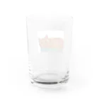 保護猫茶トラ兄弟LIFEのインコちゃん Water Glass :back