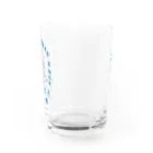 mindwaveincのしばんばん 微笑柴犬飯店（黒） Water Glass :back