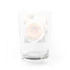 あおい’ｓ libraryのバラrose Water Glass :back