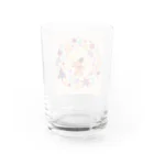 るいさんちのクリスマスクッキー Water Glass :back