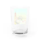 『NG （Niche・Gate）』ニッチゲート-- IN SUZURIの比丘比丘尼密会密漁善図（朝編） Water Glass :back