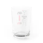 sugoi alcohol.の天才四捨五入ソリューション Water Glass :back