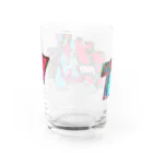 VRIGVTVSHI のアリガタシ™ Abstract Accessory Water Glass :back