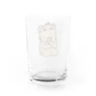 トホクマッチ🐻のトホクマッチ🐻いっぷく🐻 Water Glass :back