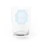 オノマトピアの偽者認証バッジ Water Glass :back