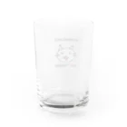 zukichikiの猫舌のネコ Water Glass :back