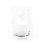 おこめっとちゃんの少女とムフロン Water Glass :back