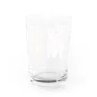 coronaaatのくまぐるみ星人 Water Glass :back