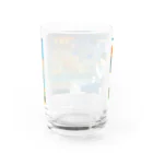 雪之丞ଳ⸒ ⸒の【くらげのくらー】いただきま～す Water Glass :back