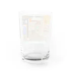 雪之丞ଳ⸒ ⸒の【くらげのくらー】おでん屋台と肉まん橋 Water Glass :back