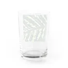 after the rainの斑入りの葉 Water Glass :back