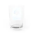 いろはの泡のパステル少女 Water Glass :back