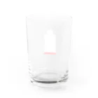 ゴミの中からこんにちはの残りわずか Water Glass :back