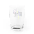 MoffのMoff Rock purple official goods Water Glass :back