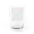 TakashiSの vivid gas station Water Glass :back