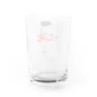 momo-nonoのもちもちほっぺのねこ Water Glass :back