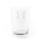 1011 Anti Proof BlandのThe World Is Yours Water Glass :back