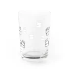 くすりやさんのわちゃわちゃやくそう Water Glass :back