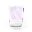 スズランスミレのゆううつ Water Glass :back