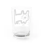 ちょこみんと🍫🍀のcat Water Glass :back