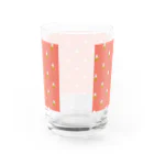 パンニマルの囚われうさぎ パターン ピンクver. Water Glass :back