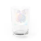 るしえるのローズ・ヘキサグラム Water Glass :back