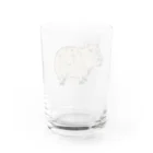 tanuki_msのカピバラ Water Glass :back