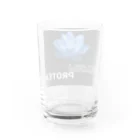 ProteaのBlue Lotus Water Glass :back