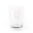 オモシロオカシクのうさろけ Water Glass :back