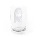 ToiToyの青 少女 Water Glass :back